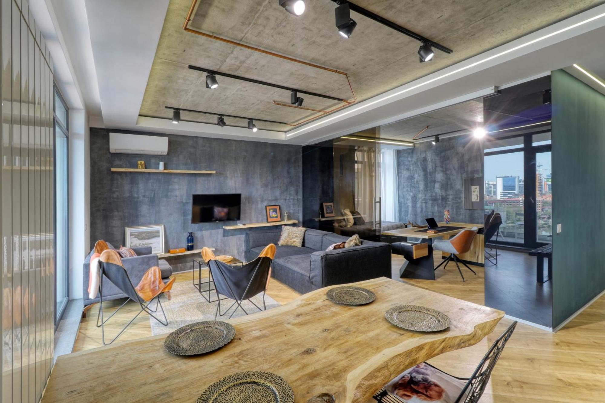Penthouse Floreasca Bucureşti Exterior foto
