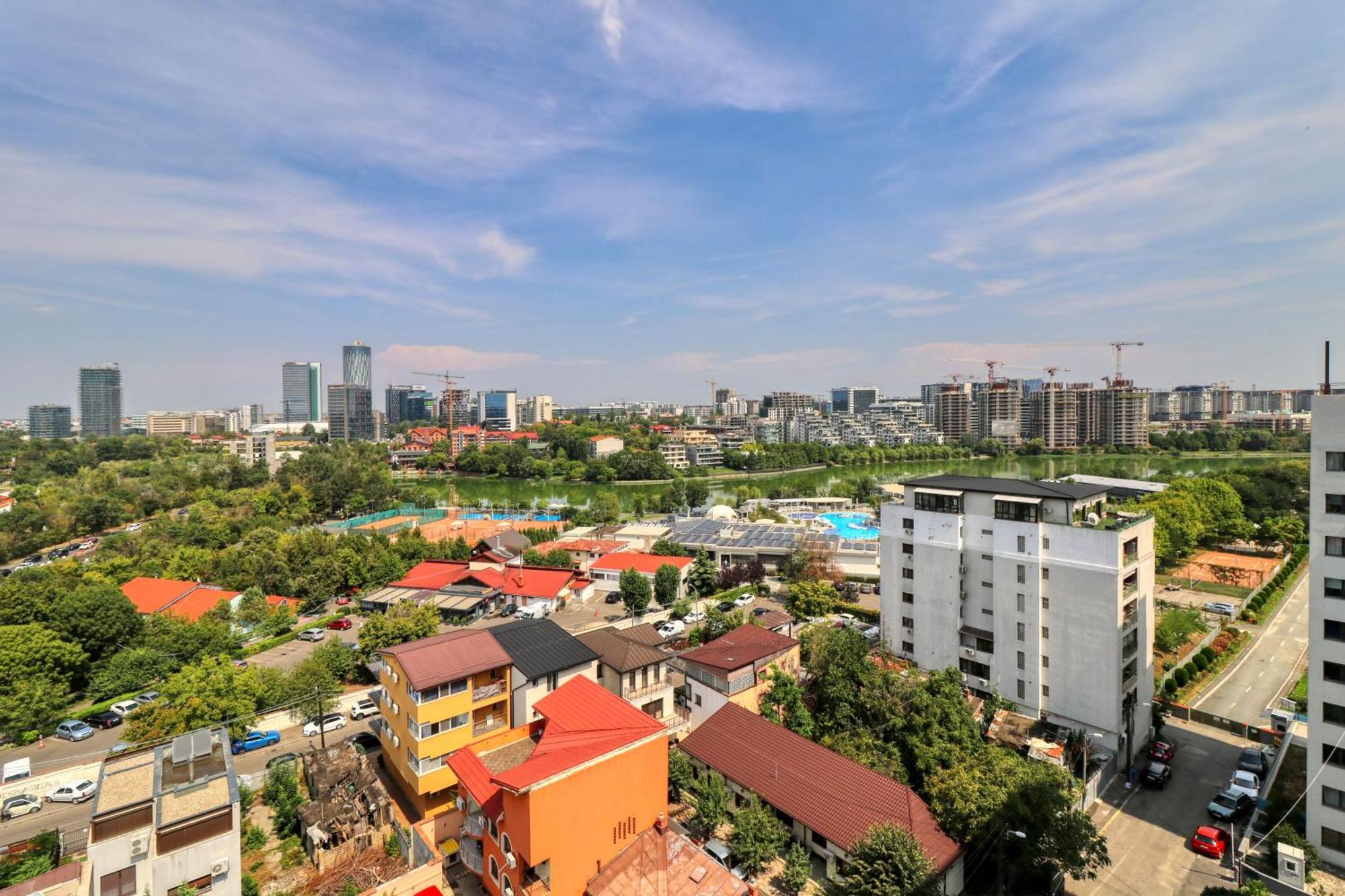 Penthouse Floreasca Bucureşti Exterior foto