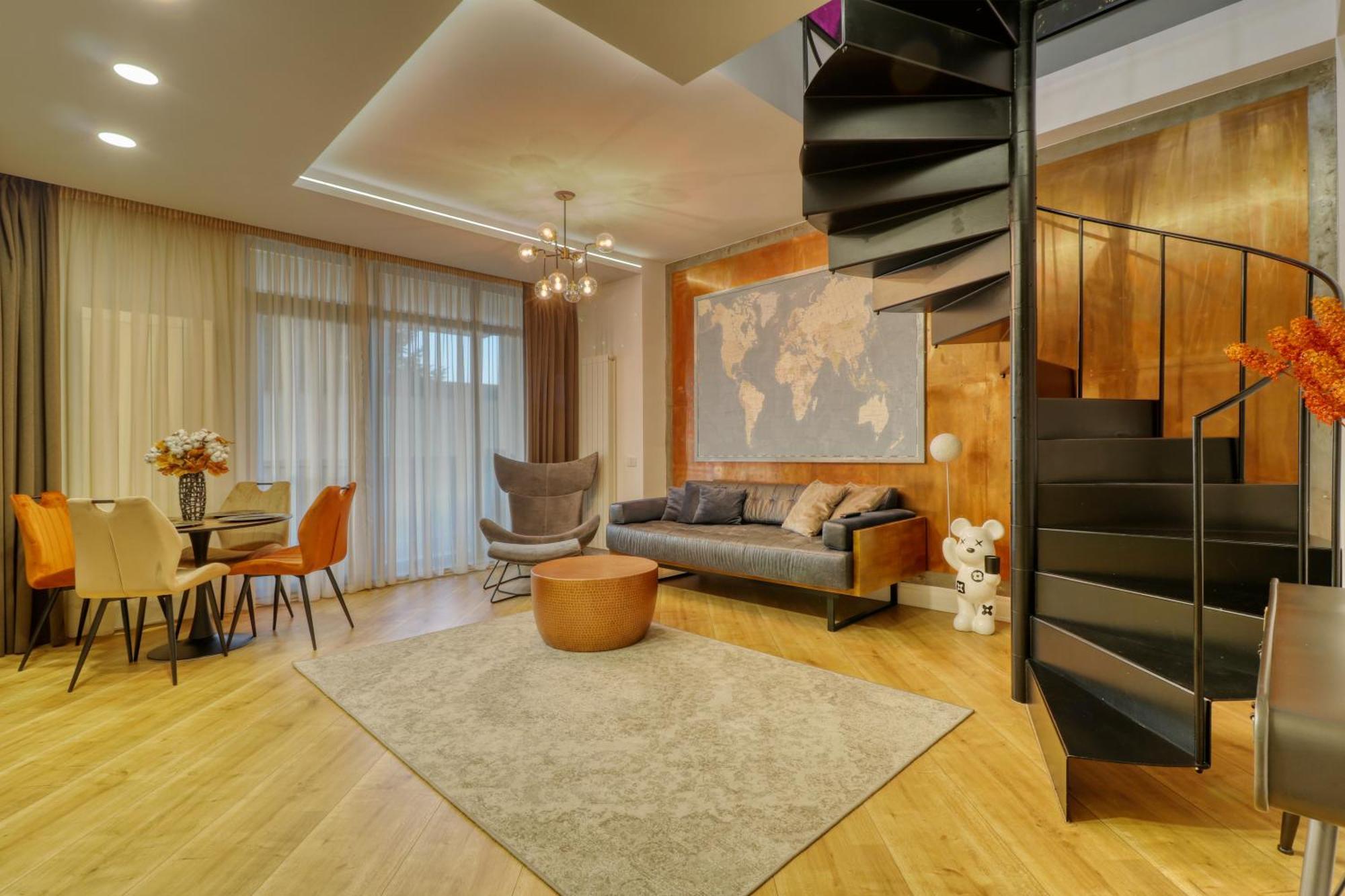 Penthouse Floreasca Bucureşti Exterior foto