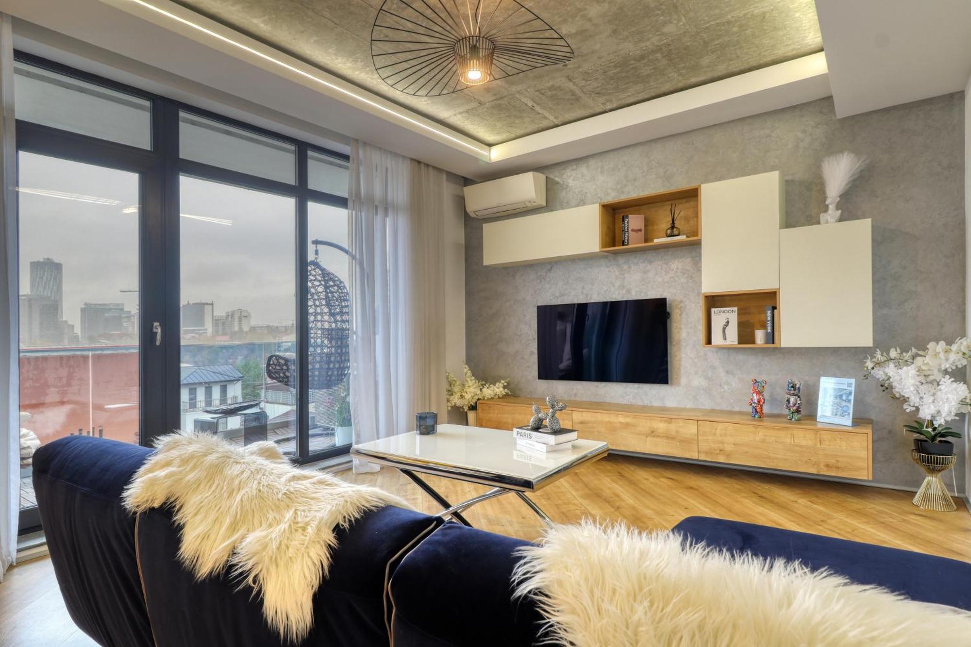 Penthouse Floreasca Bucureşti Exterior foto
