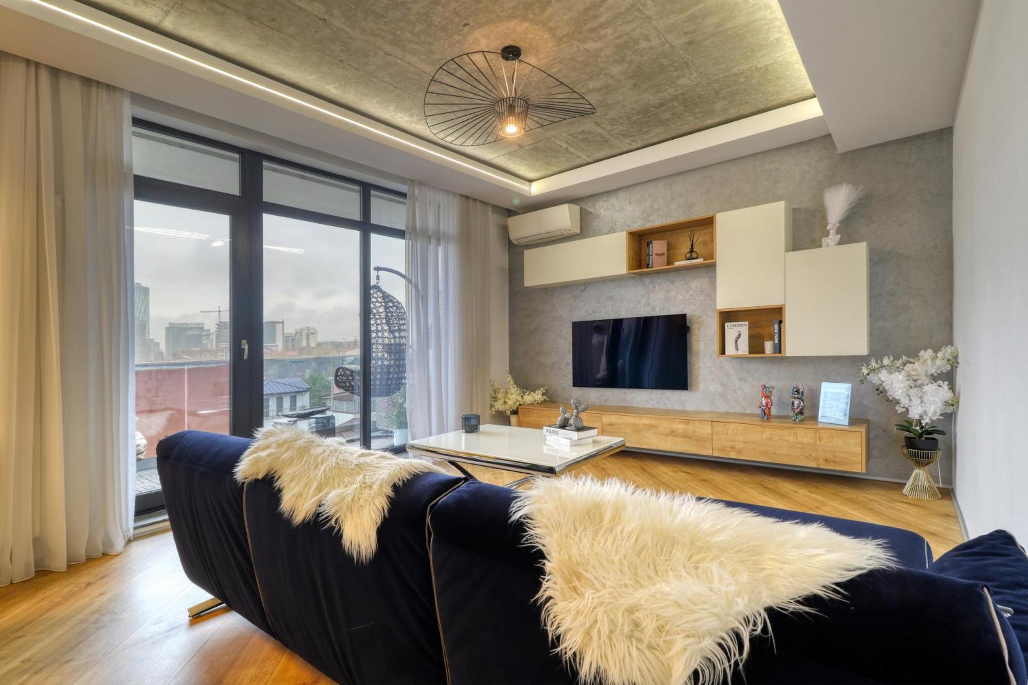 Penthouse Floreasca Bucureşti Exterior foto