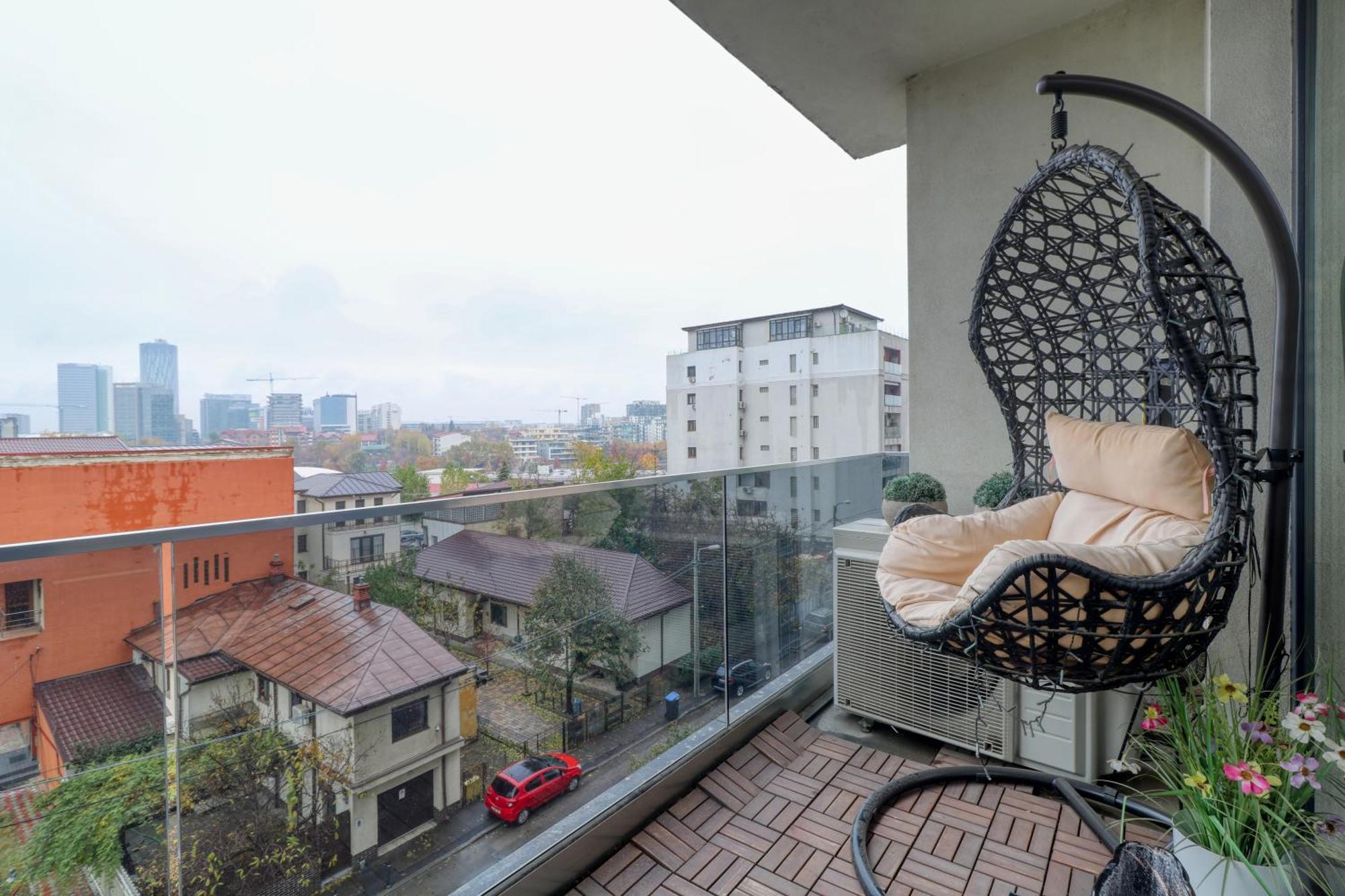 Penthouse Floreasca Bucureşti Exterior foto